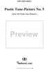 Six Poetic Tone-Pictures,  op. 3, no. 5