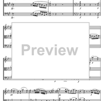 String Trio Bb Major D581A - Score