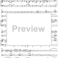 Piano Trio in D Minor K442 - Piano Score