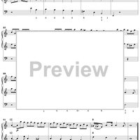 Trio Sonata in A Minor  Op. 3, No. 10 - Score