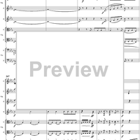 String Octet, Op. 20, Movement 1 - Score