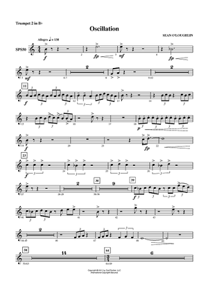 Oscillation - Trumpet 2 in Bb