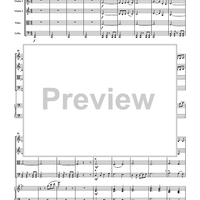 The American Journey for Piano Quintet - Score