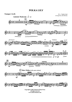 Polka Lily - Trumpet 1 in Bb
