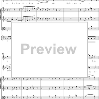 Mass No. 18 in C Minor, No. 5: Domine - Full Score