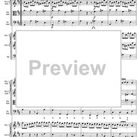 Concerto Grosso Op. 3 No. 1 - Score