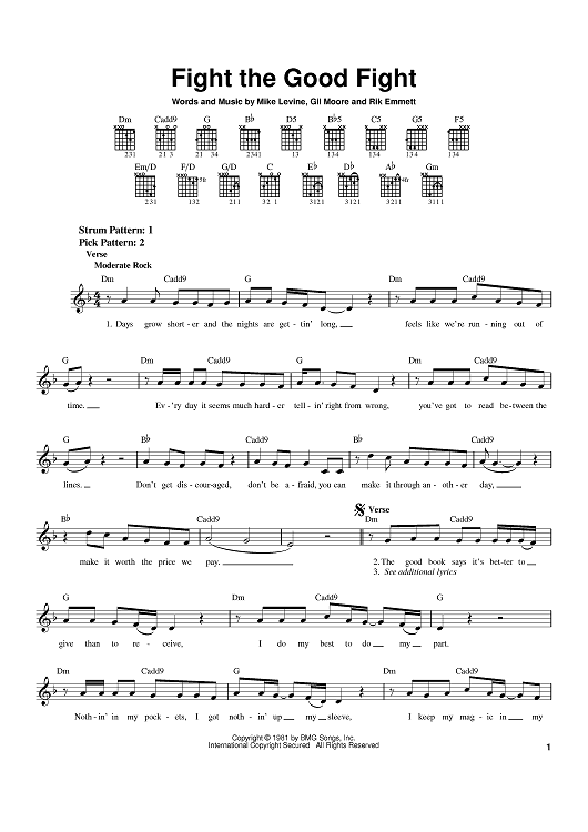 Fight The Good Fight