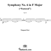 Symphony No. 6 in F Major, "Pastoral" - Timpani