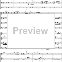 Oboe Quartet, K370, Movement 3 - Score