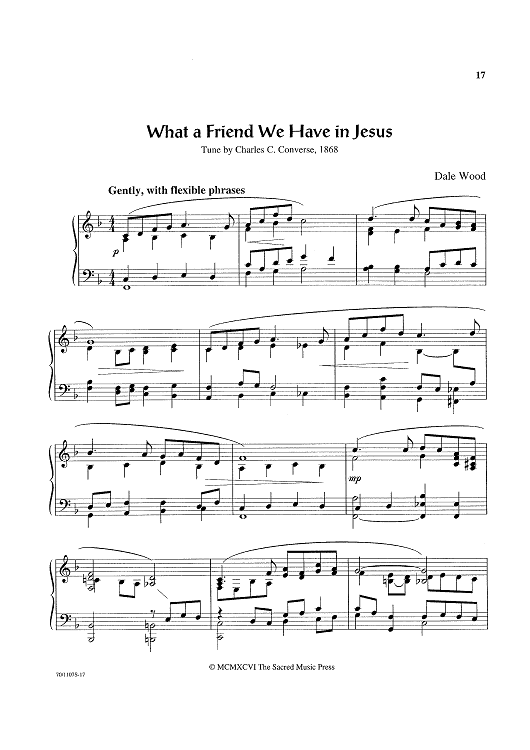 What a Friend We Have in Jesus