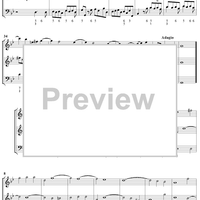 Trio Sonata in G Minor, Op. 3, No. 11 - Score