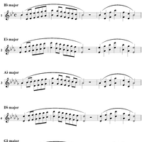 Major Scales with Arpeggio - C Instruments