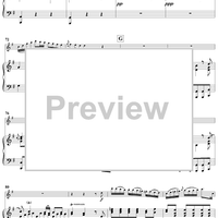 Flute Concerto in G Major - Piano Score