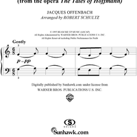 Barcarolle (from the opera "The Tales of Hoffmann") (Theme)