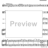 Divertimento No. 2 D Major KV131 - Viola