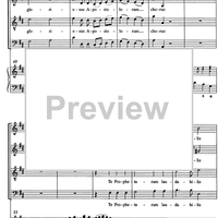 Te Deum - Piano Score