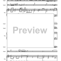 Trio Sonata I, BWV 1039 - Piano Score