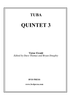 Quintet No. 3 - Tuba
