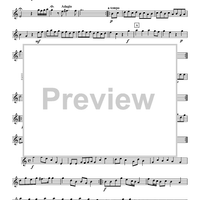 Fünffstimmigter blasender Music - B-flat Trumpet 1