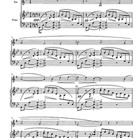 Nocturne et Danse Op.58 No. 2 - Piano Score