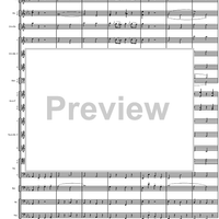 King George 1st Homage March - Score