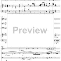 Piano Quartet No. 3 in C Minor, Movement 1 - Piano Score