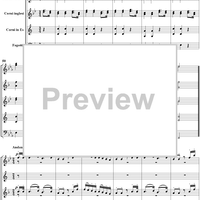 Divertimento No. 3 in E-Flat Major, K166 (K159d) - Score