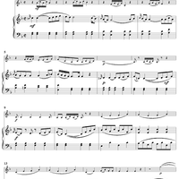 Violin Sonata in F Major, K55 - Piano Score