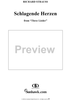 Three Lieder, Op. 29, No. 2: Schlagende Herzen