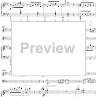 Trio in A Minor for violin, violoncello and piano - Piano Score