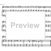 Largo HWV 40 from the opera Xerxes - Score