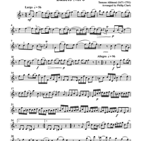 Baroque Masters - for String Trio - Violin 2 (for Viola)