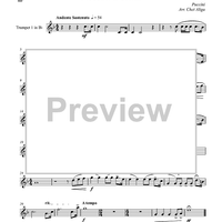 Nessun Dorma - Trumpet 1 in B-flat