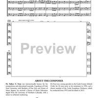 Two By Four for Cello Quartet - Score