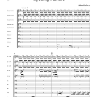 Opening Fanfare - Score