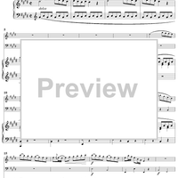 Piano Trio No. 4 in E Major K542 - Piano Score