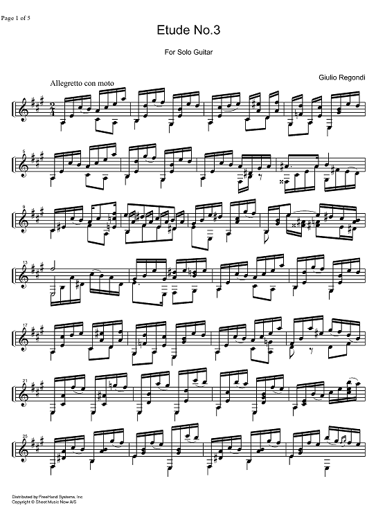 Etude No. 3