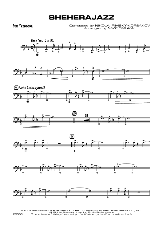 Sheherajazz - Trombone 3