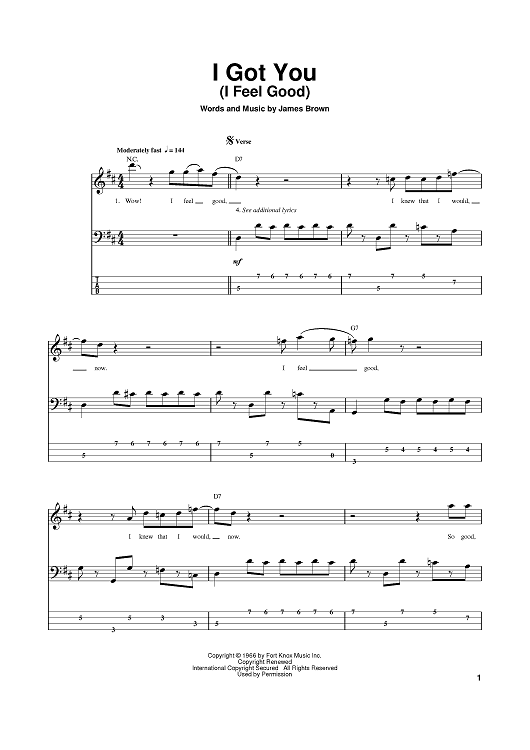 I Got You (I Feel Good)