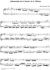 Allemande in C Minor, BWV834