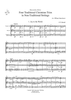 Four Traditional Christmas Trios In Non-Traditional Settings - Score