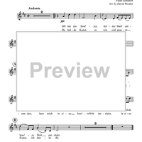 An Die Musik, D. 547 - Trumpet in B-flat