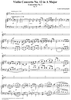 Violin Concerto No. 12 in A Major, Op. 79 - Piano Score