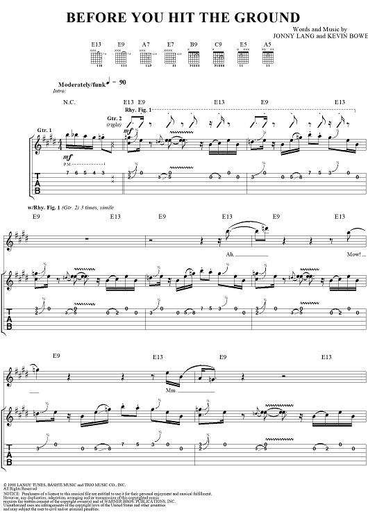 Before You Hit The Ground