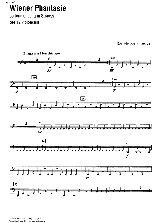 Wiener Phantasie - Cello 11