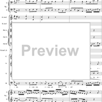Mass No. 18 in C Minor, No. 11: Osanna - Full Score