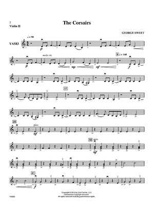 The Corsairs - Violin 2
