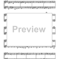 Selected Duets - From Handel’s Flute Sonatas - Score
