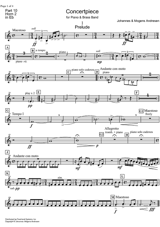 Concertpiece - Horn in E-flat 2