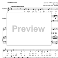 Treue Liebe Op. 7 No. 1